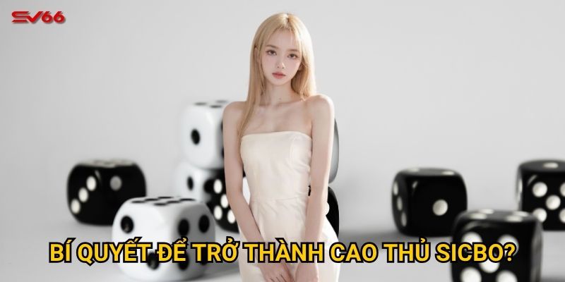 Bí quyết để trở thành cao thủ sicbo?