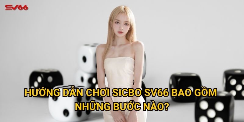 Hướng dẫn chơi sicbo SV66 bao gồm những bước nào?