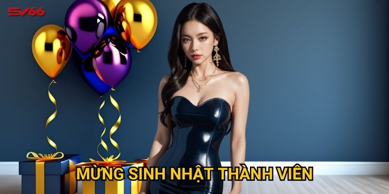 Quà mừng sinh nhật thành viên SV66 có gì đặc biệt?